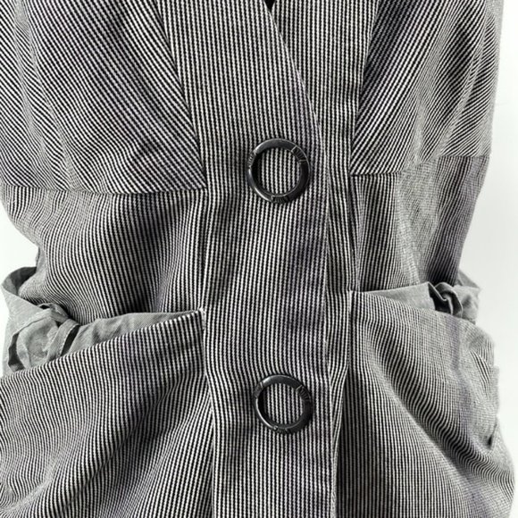 L.A.M.B. Gwen Stefani Vest button up y2k striped pattern - Picture 2 of 10
